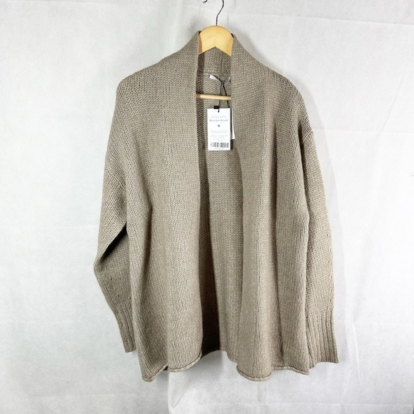 M.M La Fleur The Frederick Cardigan Yak Baby Alpaca Size M/L - Picture 1 of 15